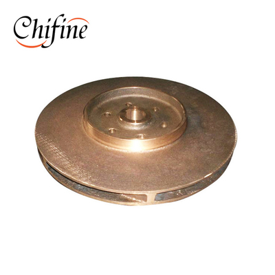 Precision Sand Casting Bronze Impeller for Water Pump Parts Brass Metal Parts 